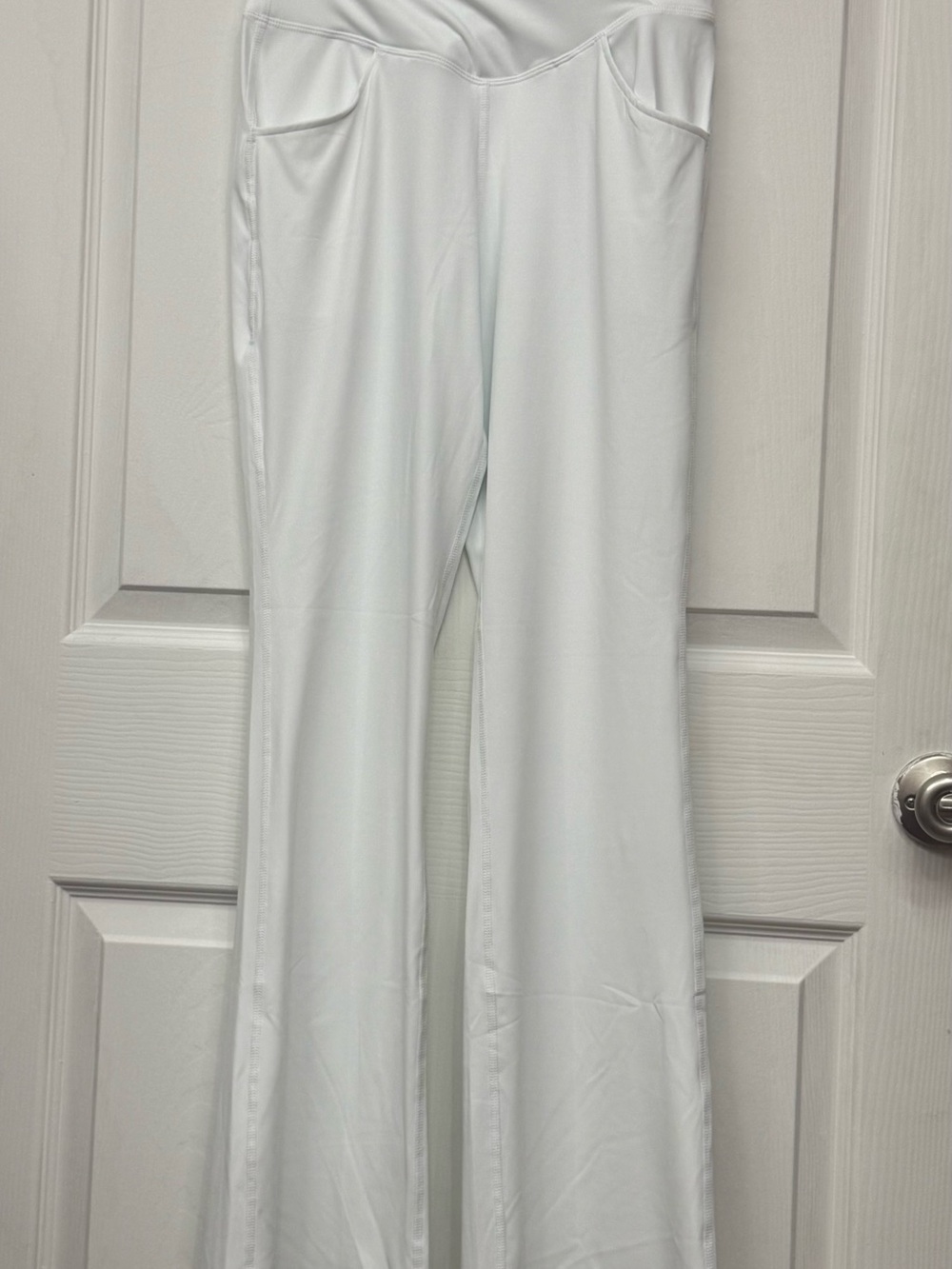 Classic Wide-Leg White Women's Pants